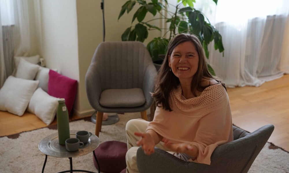 Angelika Kunjan in der Praxis