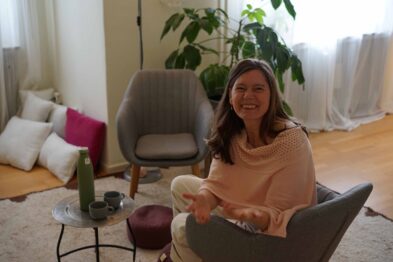 Angelika Kunjan in der Praxis