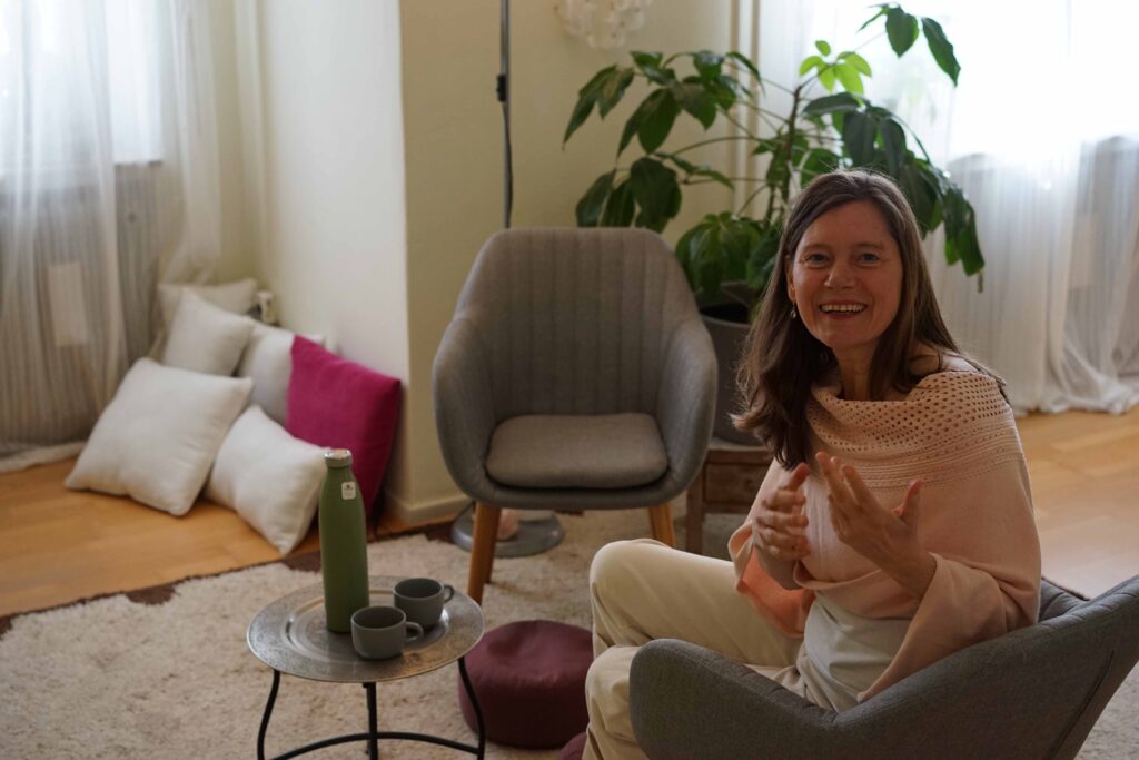 Ich helfe dir Angelika Kunjan in der Praxis