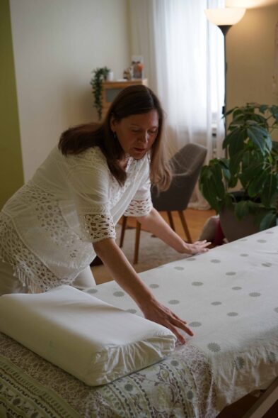 Angelika Kunjan in der Praxis